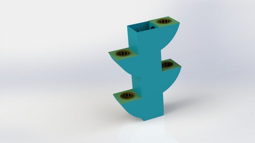 3Dponics introduces 3D Printable Hydroponics System for Growing Marijuana