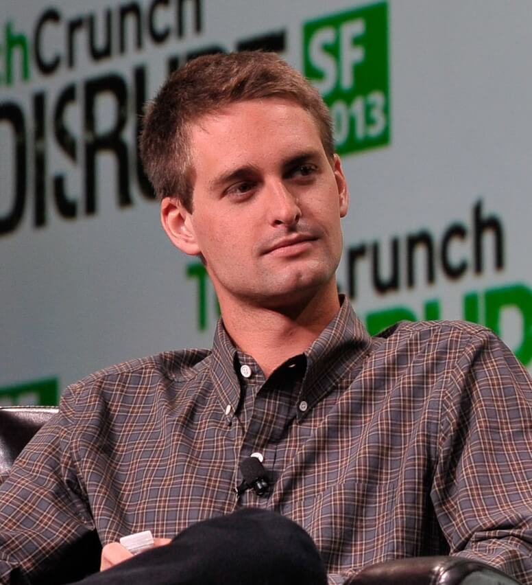 Snapchat CEO, Evan Spiegel
