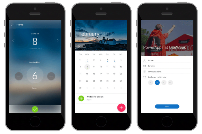 PowerApps Screengrab