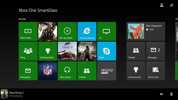 Xbox One Smart Glass