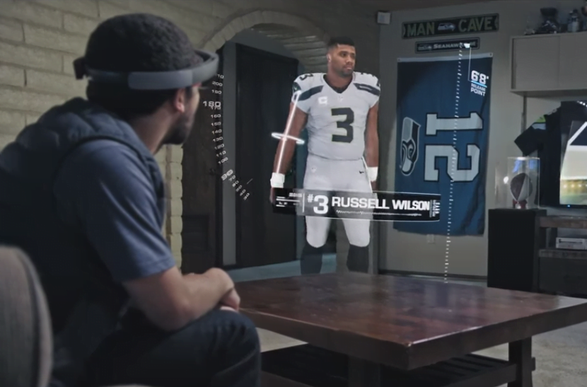 Microsoft HoloLens Teases “Future of Super Bowl”