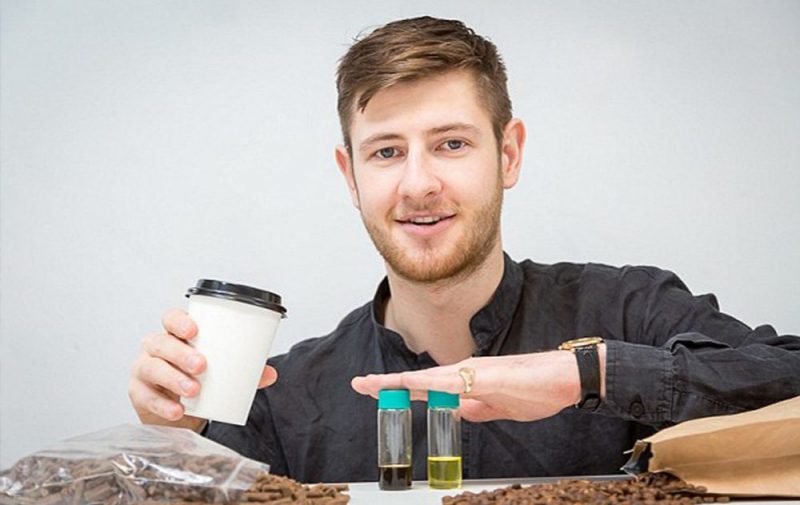 Londoner Who Envisaged Turning Coffee Grounds Into Fuel