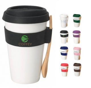 Porcelain Travel Coffee Mugs