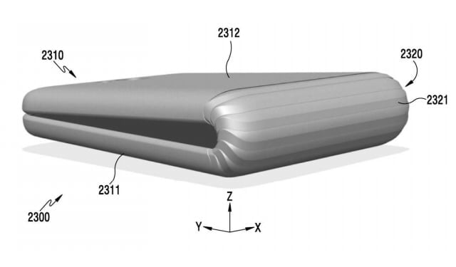 Samsung’s foldable phone design