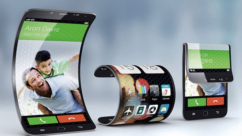 Samsung foldable smartphone
