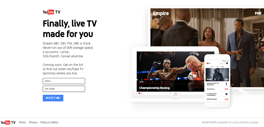YouTube TV