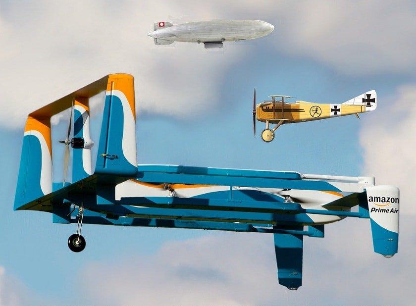 amazon parachute deliveries