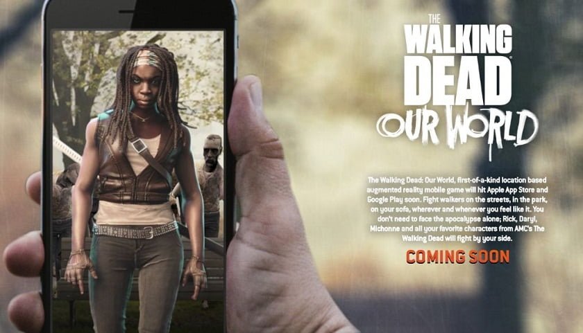 The Walking Dead Our World ARKit apps iOS 11