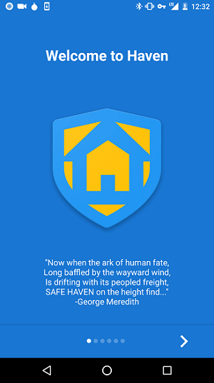 Haven app 2 Edward Snowden