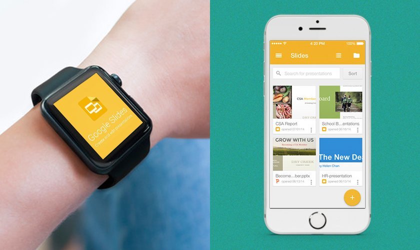 Google Slides top android wear apps
