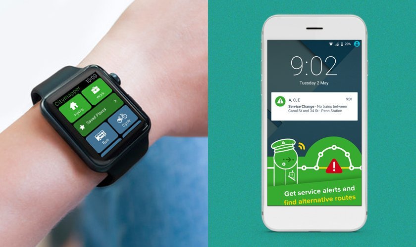 Citymapper top android wear apps