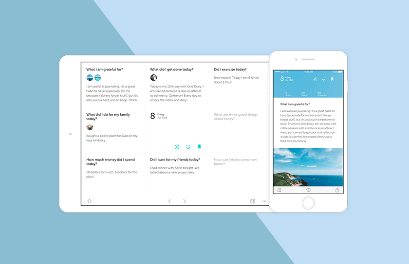 Journaling Apps-Grid-Diary