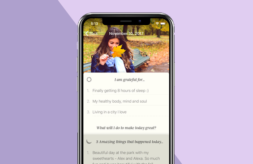 Journaling Apps Five-Minute-Journal