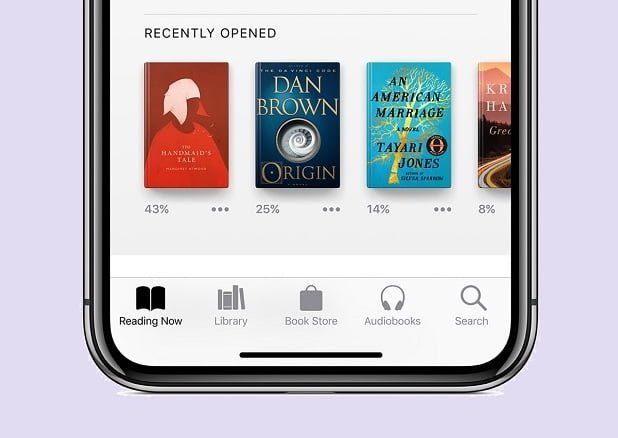 Apple Books Reading App