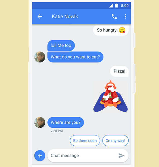 Google Android messages