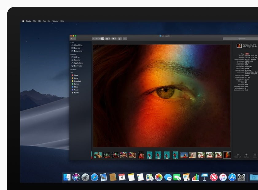 iMac_macOS mojave WWDC 2018