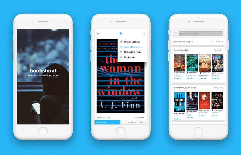 BookShout keep track of books