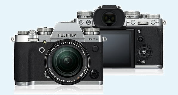 Fujifilm mirrorless camera