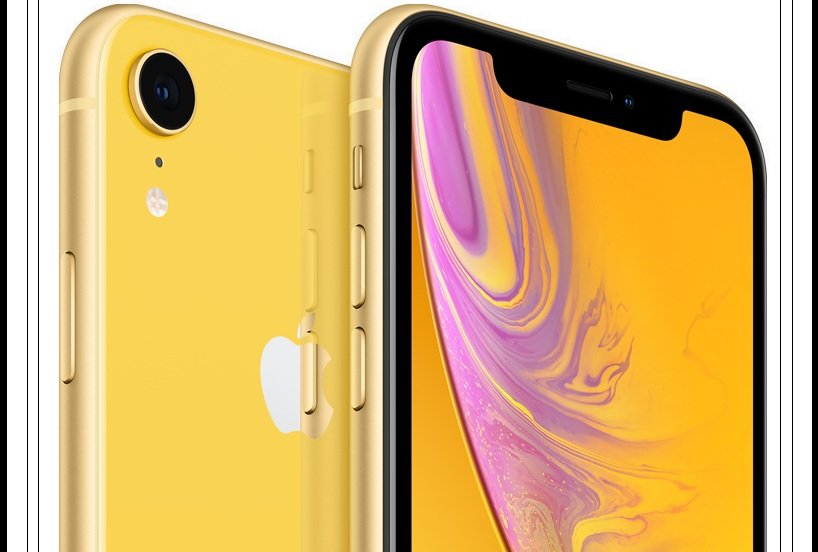iPhone XR Review yellow