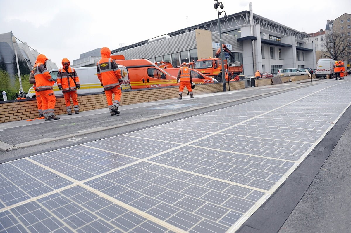 first solar road