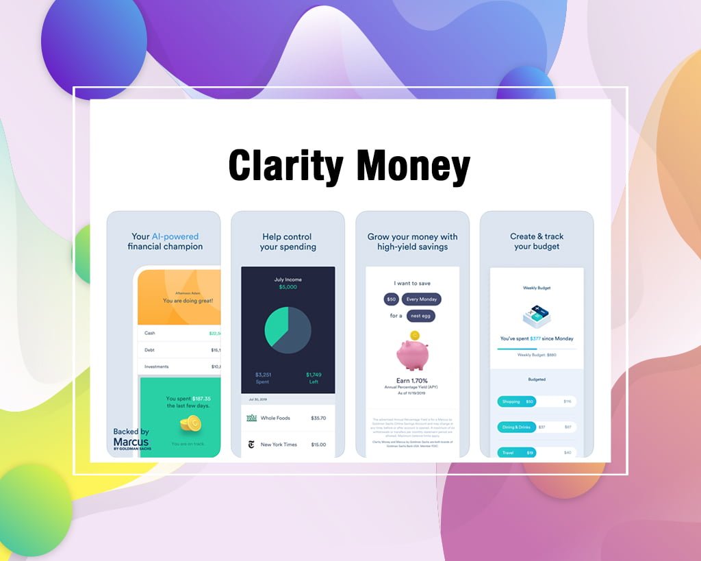 Clarity Money best budgeting apps