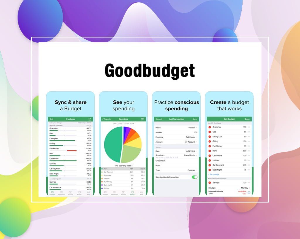 Goodbudget free budget app