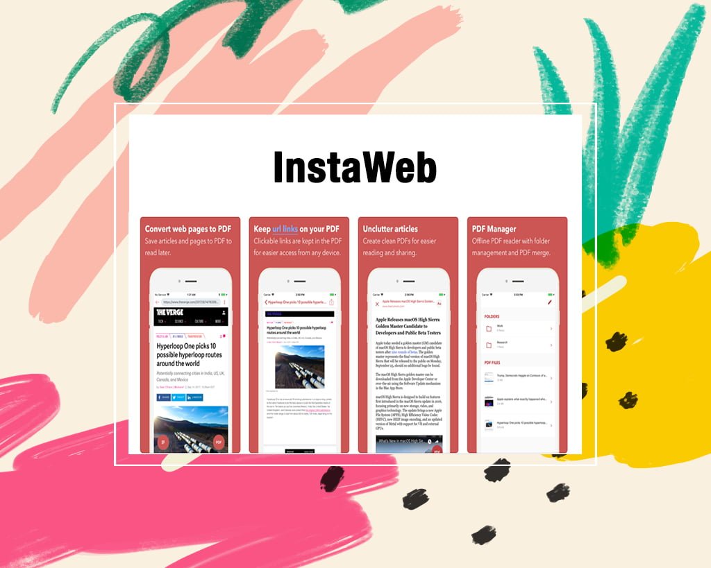 InstaWeb Best Read It Later Apps