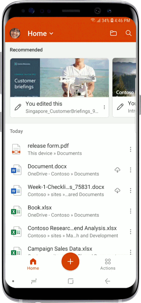 Microsoft Office App Preview