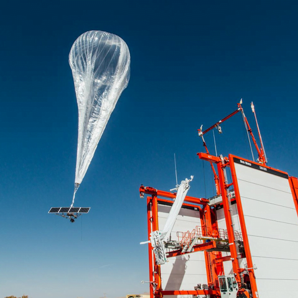 Google Alphabet Project Loon Balloon Internet Floating Cell Phone Tower