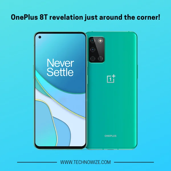 OnePlus 8T to be revealed on October 14