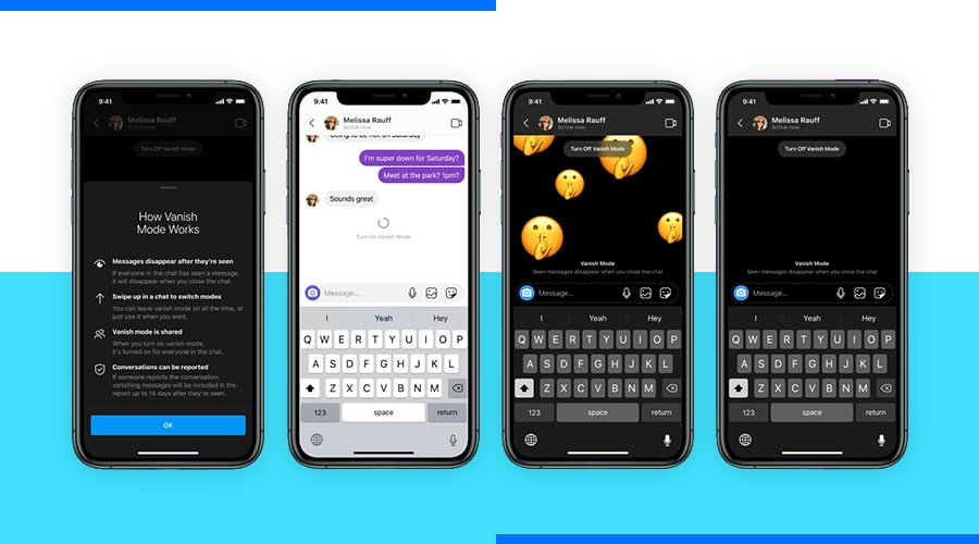 Facebook Adds Disappearing Messages To Messenger And Instagram