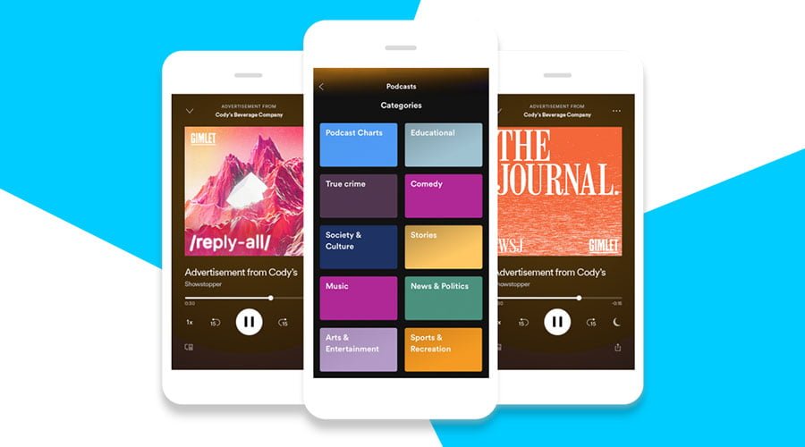 Spotify launches its own Podcast Subscription Service