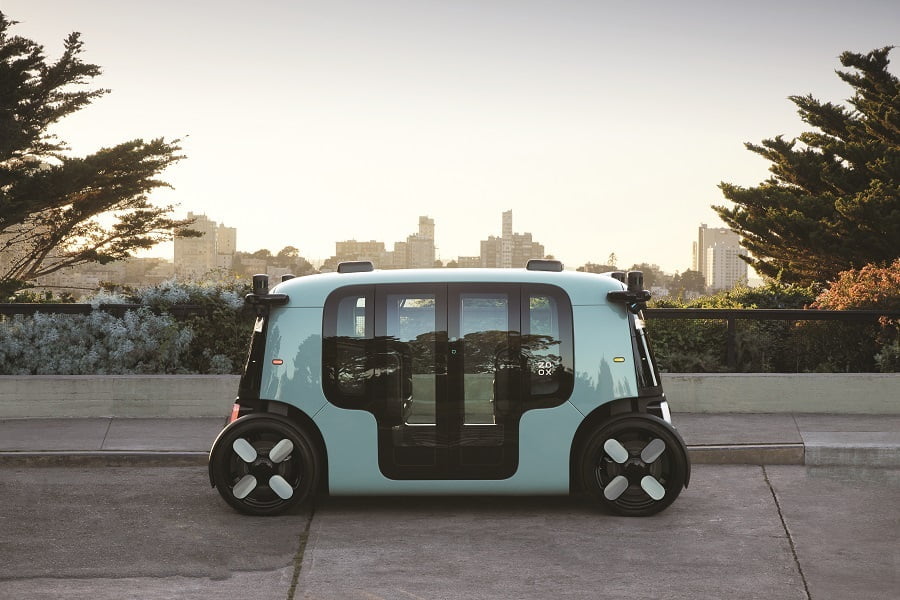Amazon’s Zoox unveils electric robotaxi with 16 hours’ run time