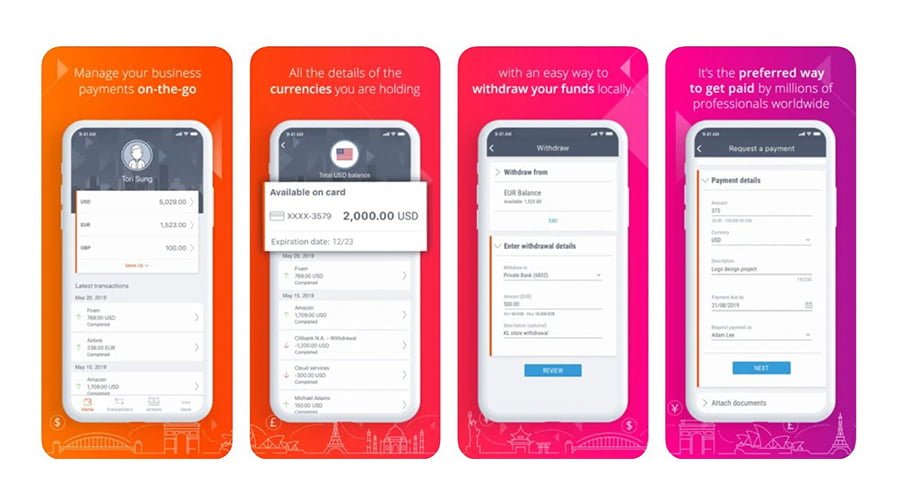 Easy and Fast transferring money apps