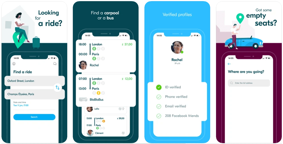Flexible Commute Apps ridesharing apps