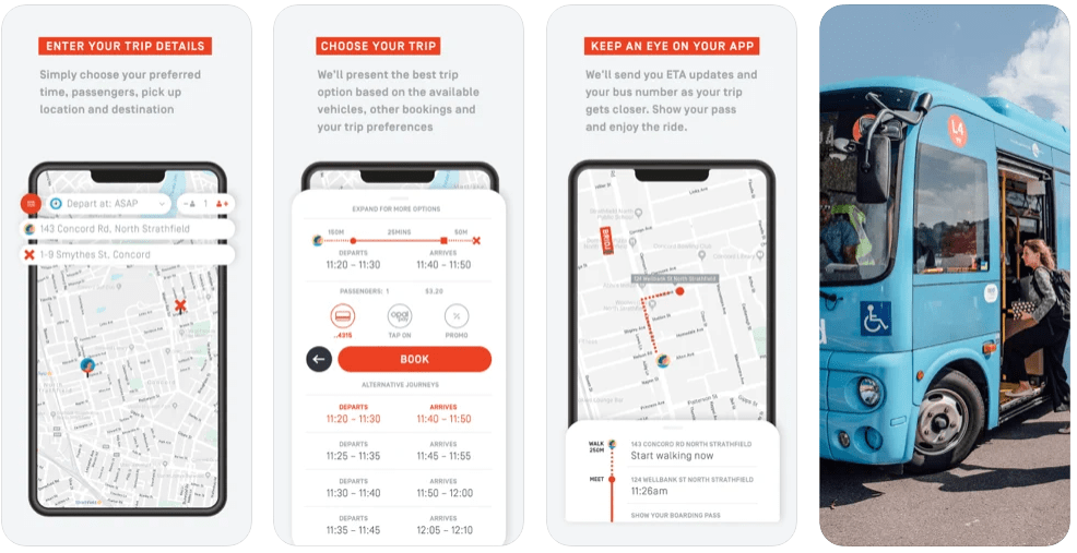 Flexible Commute Apps ridesharing apps