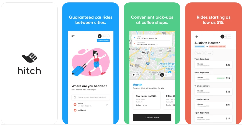 Flexible Commute Apps ridesharing apps