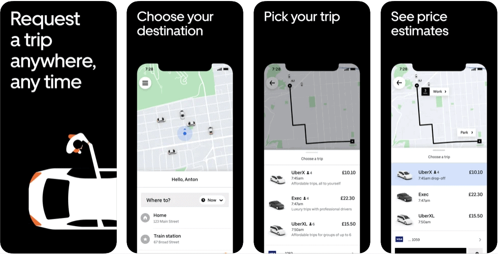 Flexible Commute Apps ridesharing apps