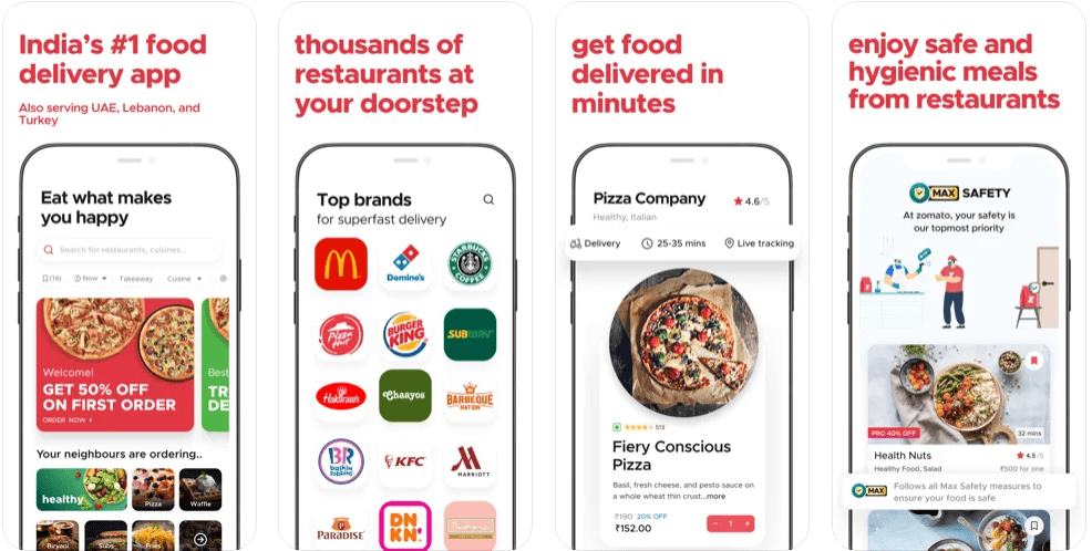 Top-rated Food Delivery Apps of all time!