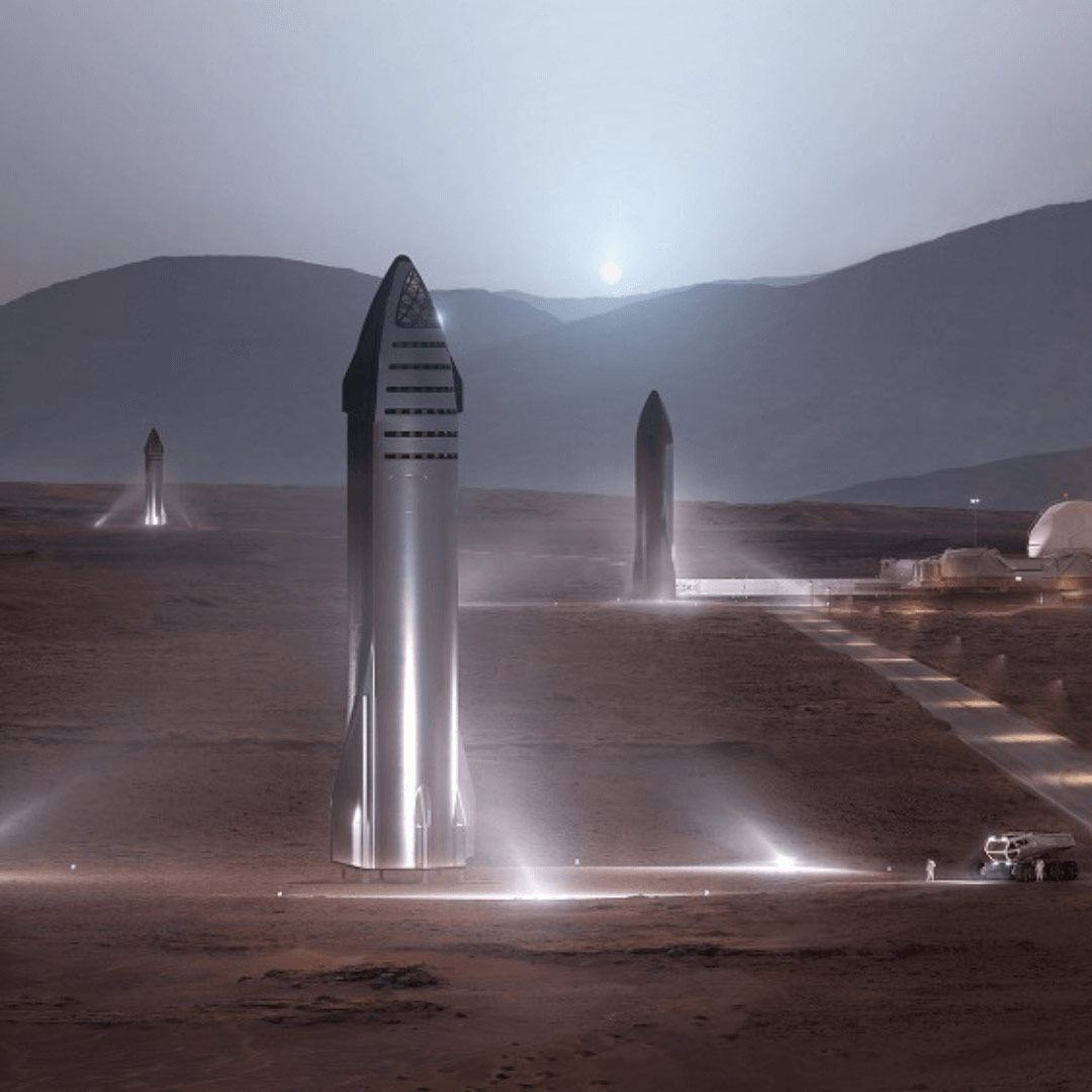 SpaceX Starship Rocket Prototype