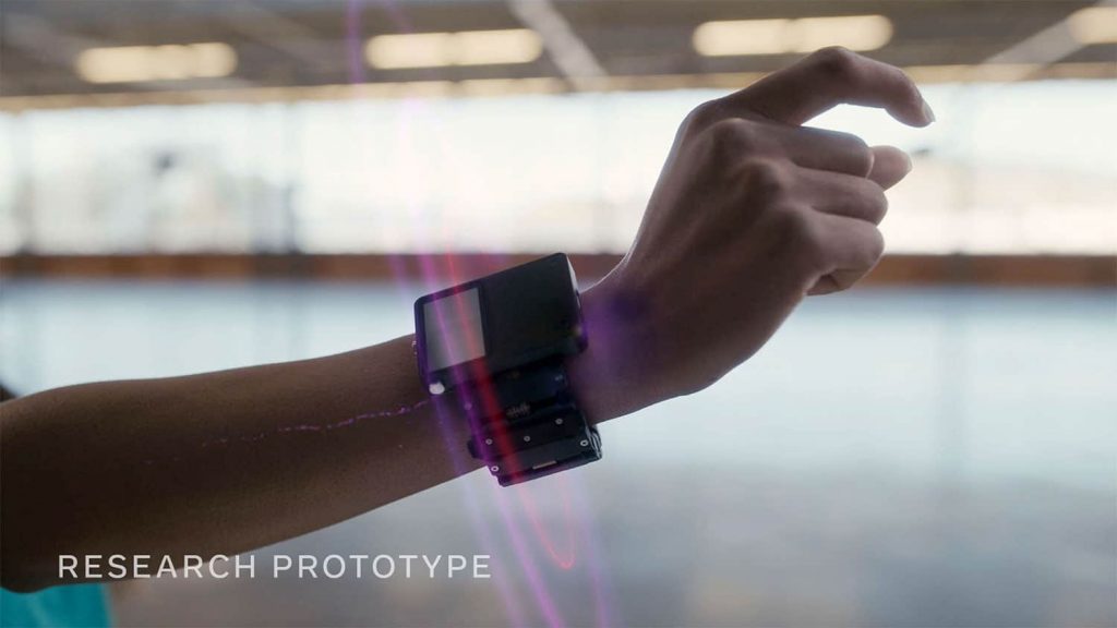Facebook develops Neural Wristband to support AR Glasses