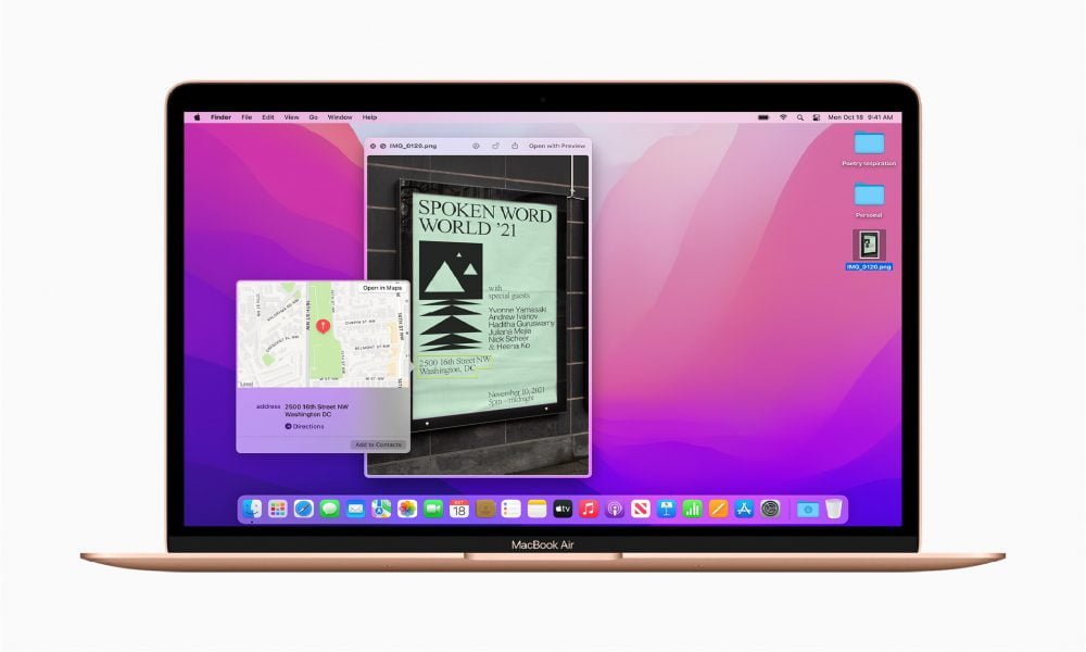 Apple WWDC 2021, MacOS operating system