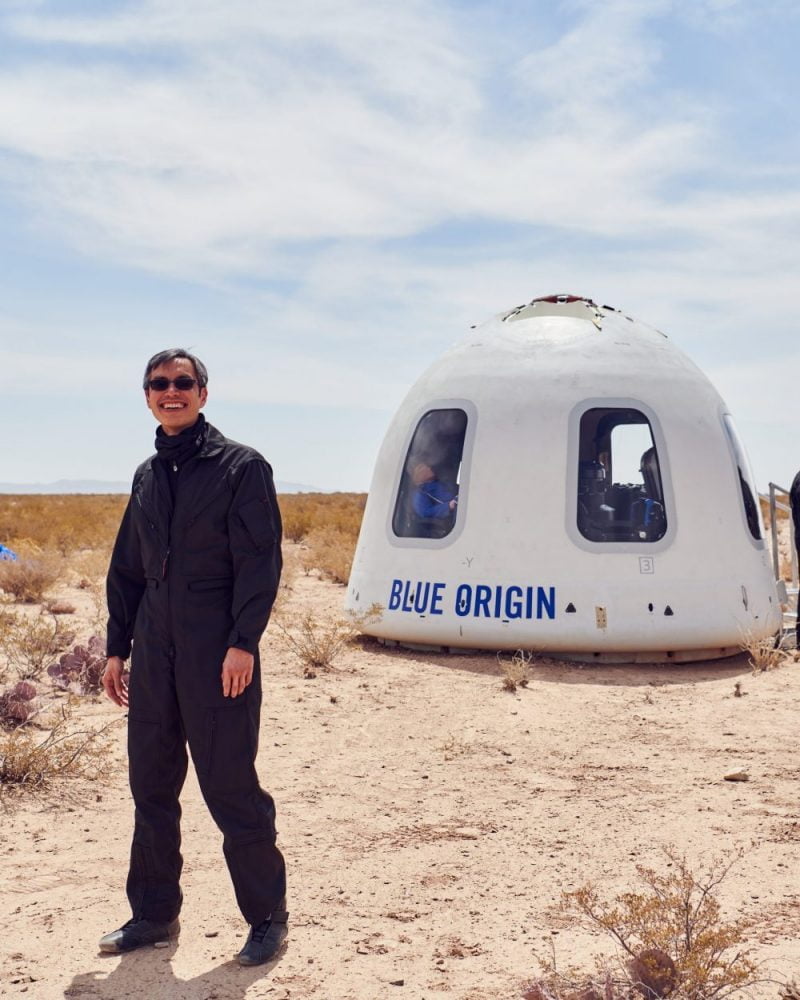 BlueOrigin Jeff Bezos spaceflight