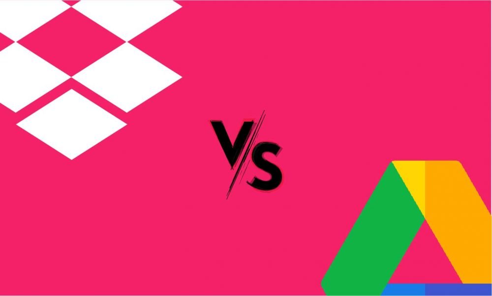Google Drive VS Dropbox cloud storage services