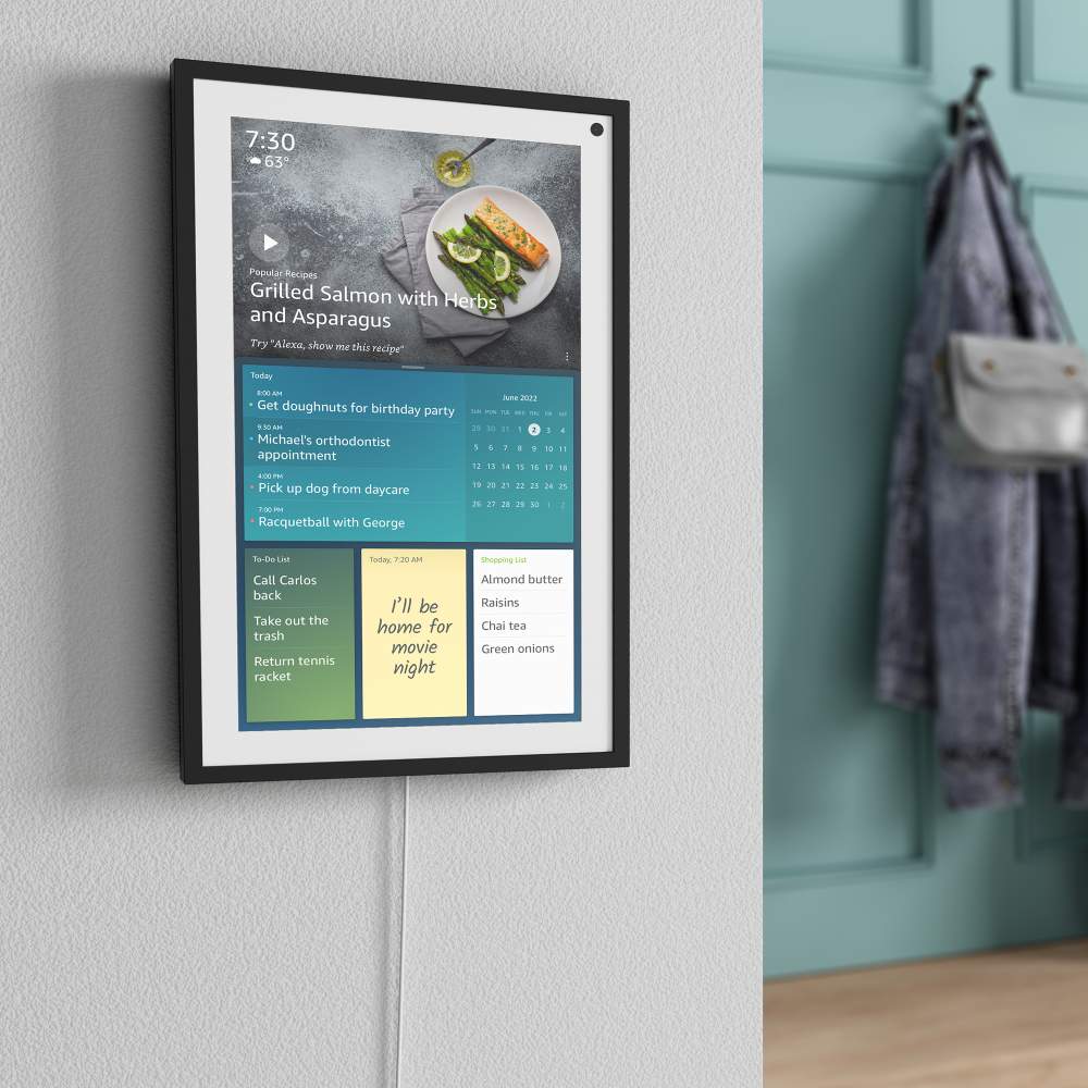 Echo show 15 wall mounted