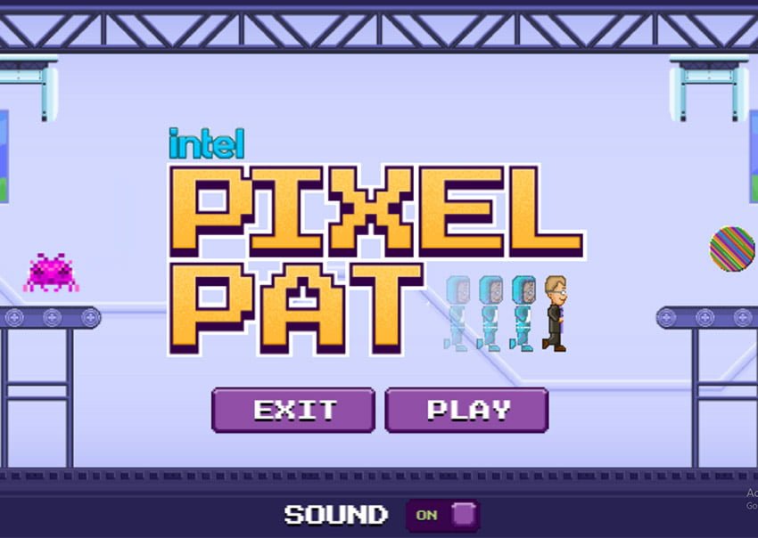 Intel Pixel Pat is out with 8-Bit Game Featuring CEO Pat Gelsinger