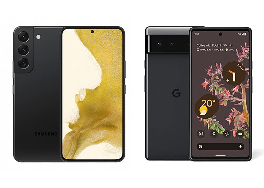 Samsung Galaxy VS Pixel 6