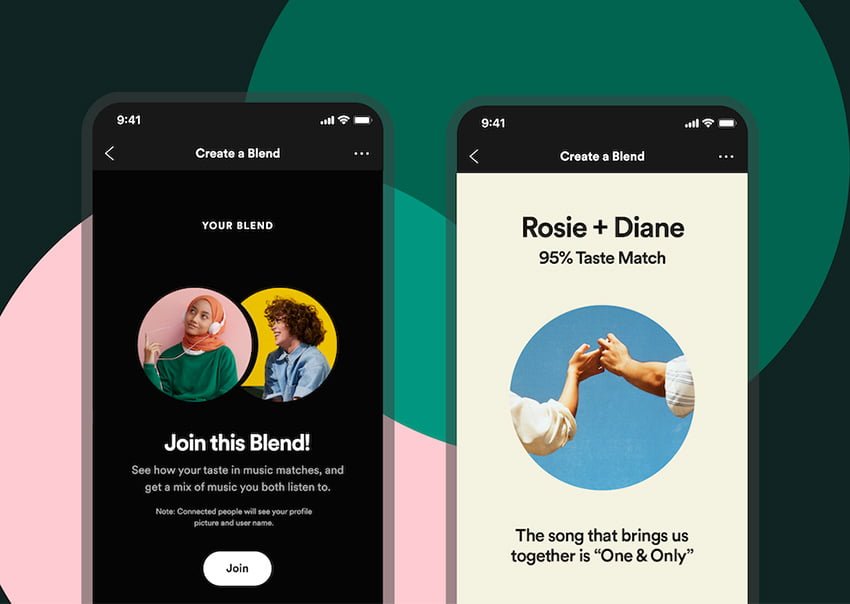how to make spotify blends playlist