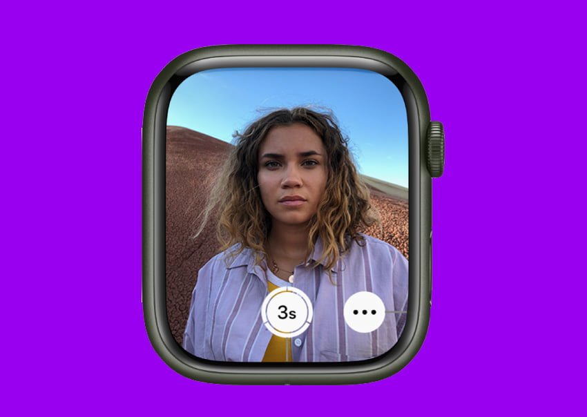 camera apple watch