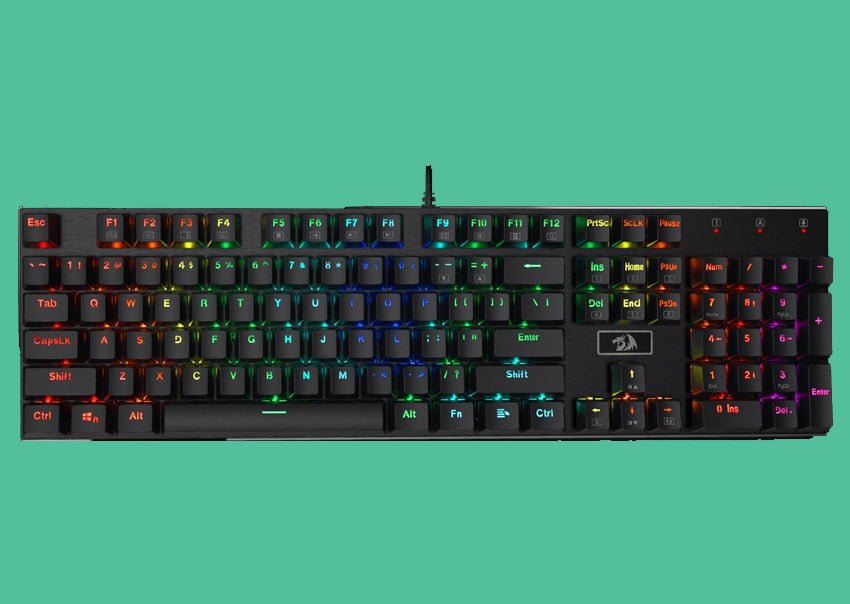 Redragon K556 RGB Mechanical Gaming Keyboard Review